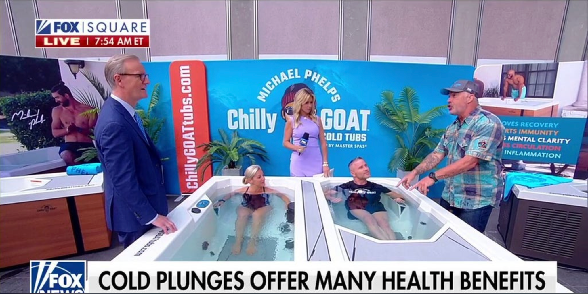 Chilly GOAT on air: Skip Bedell segment on FOX & Friends