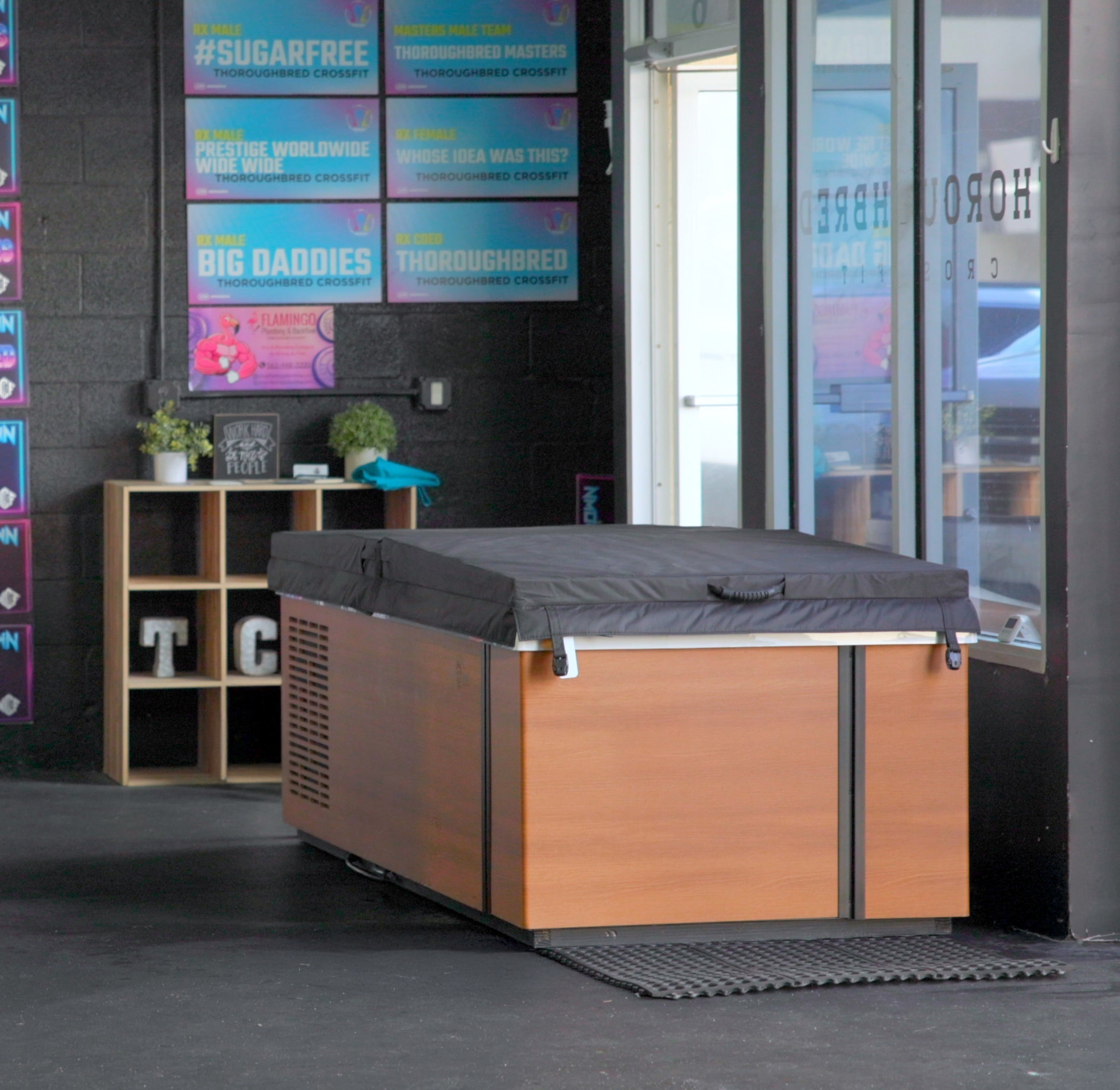 The cold tub upgrade this CrossFit gym needed