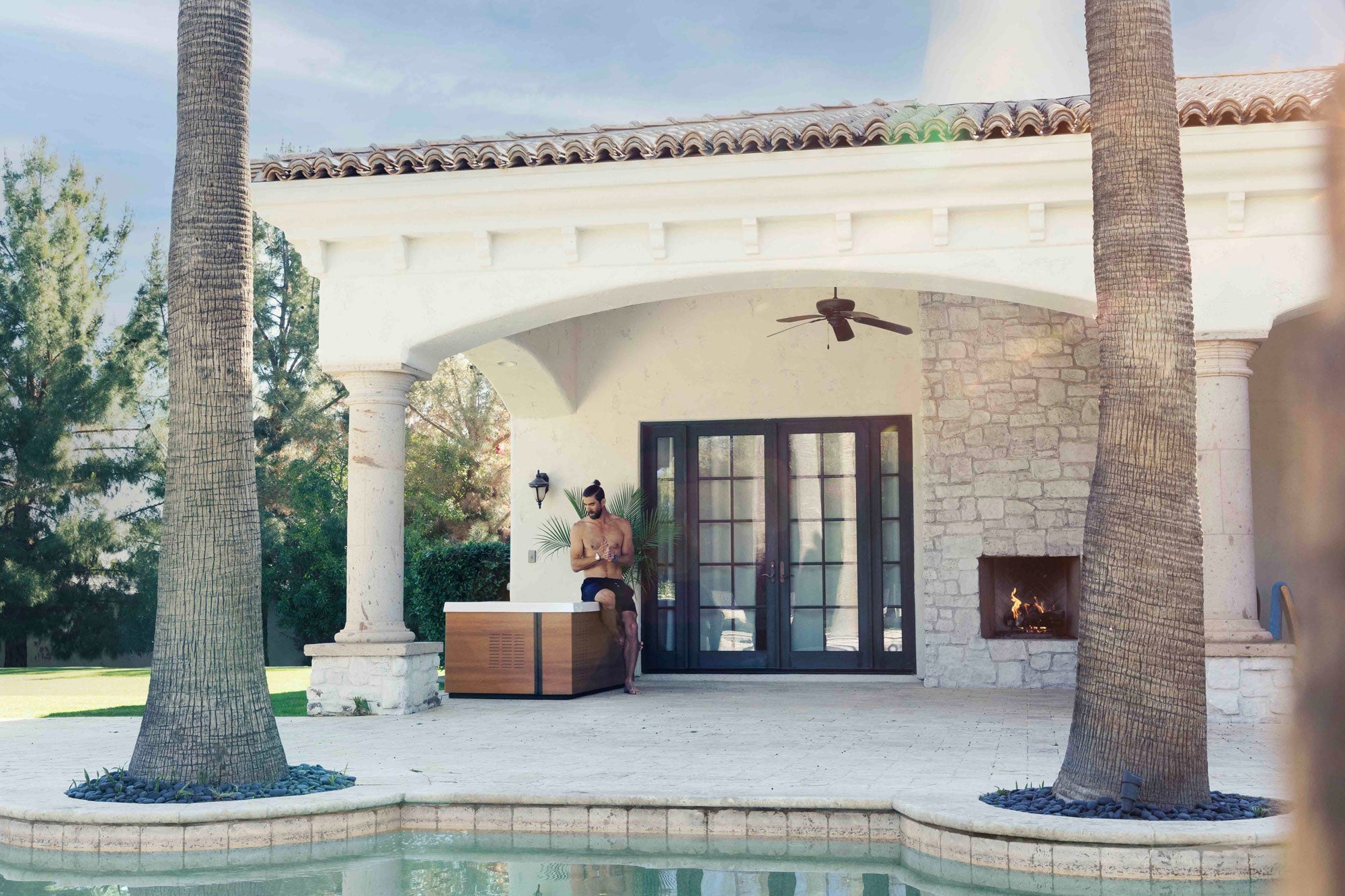 Michael Phelps shares cold tub routine