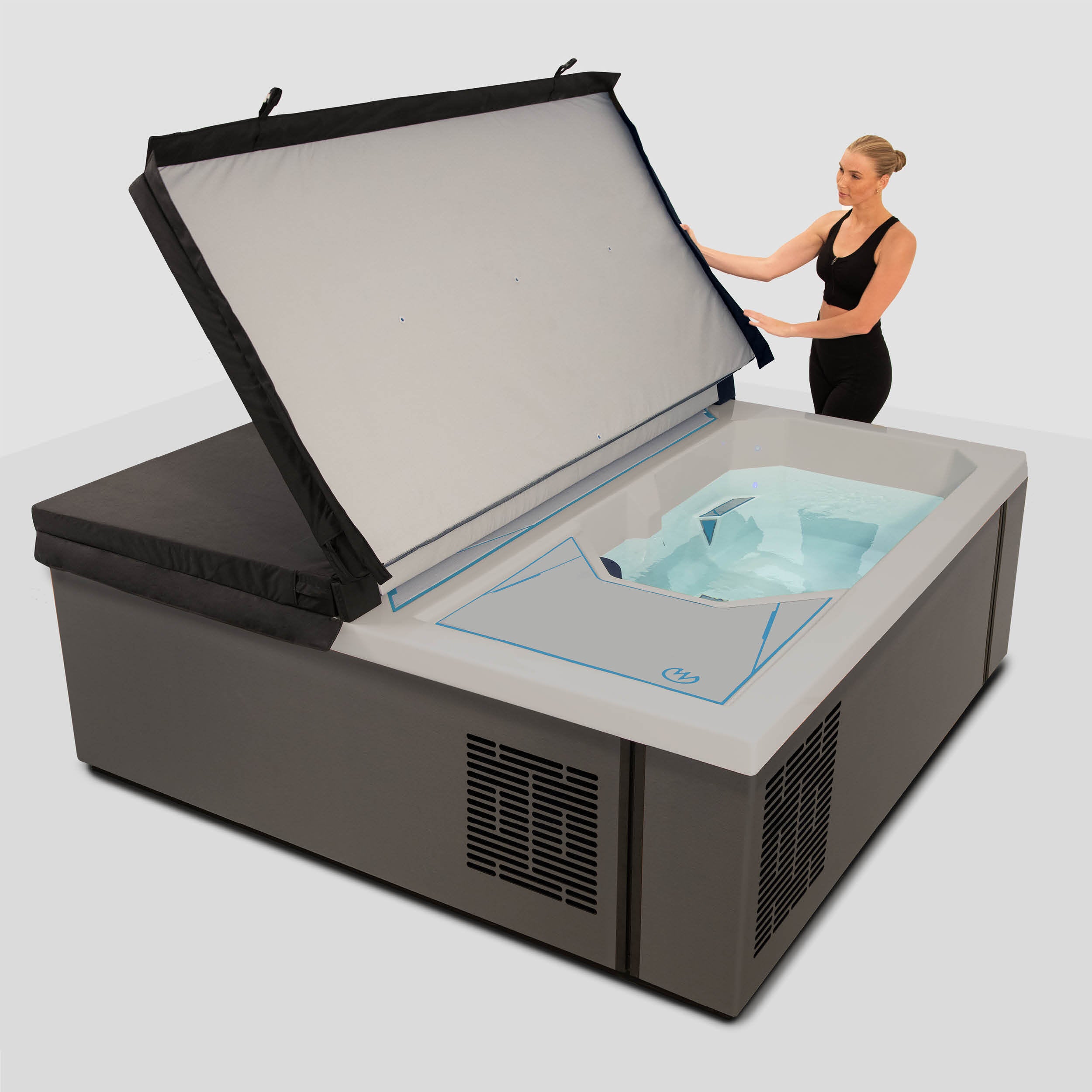 Valaris Glacier: Hot Tub + Cold Tub