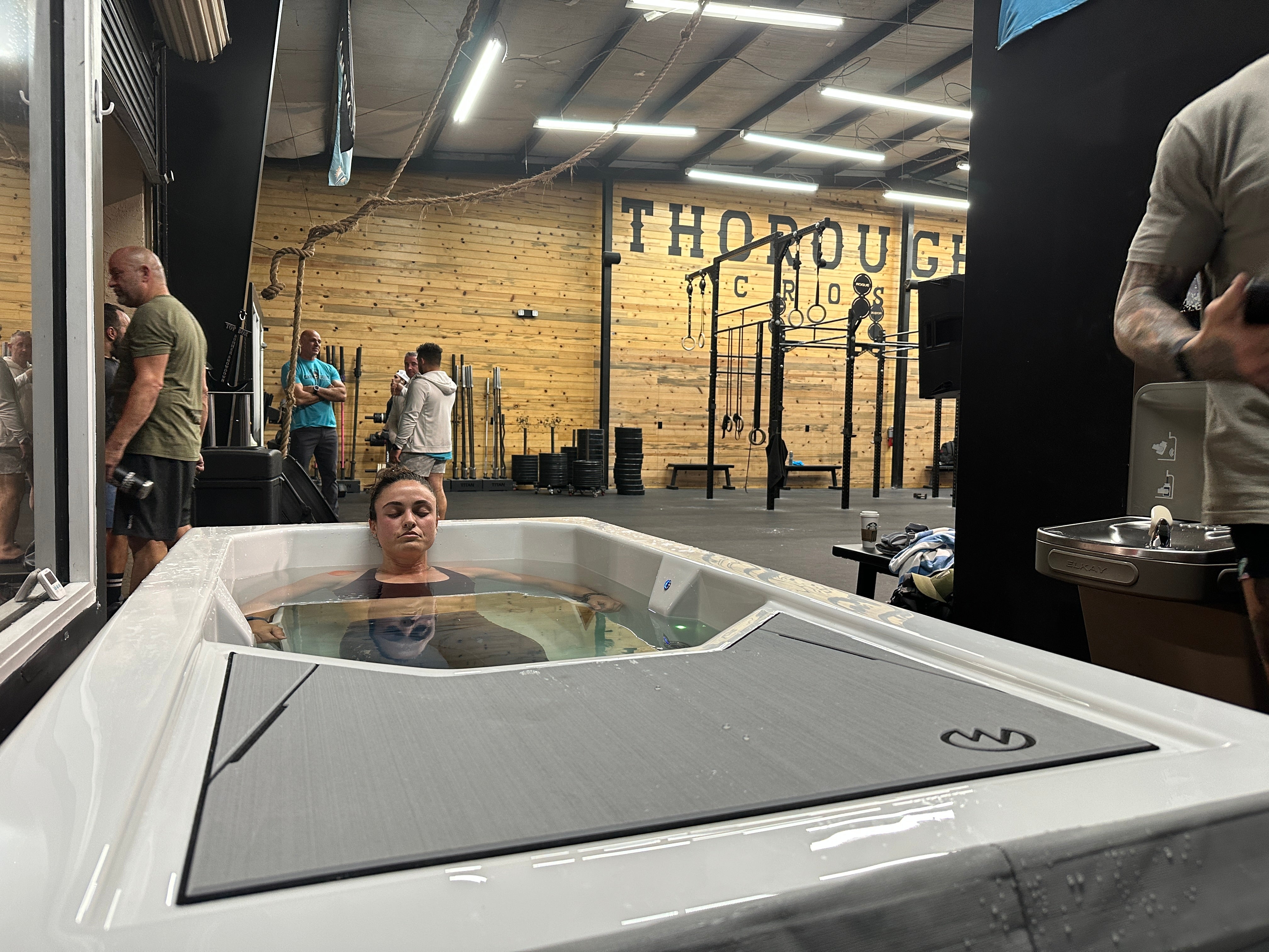 Woman Using Alpine in Gym