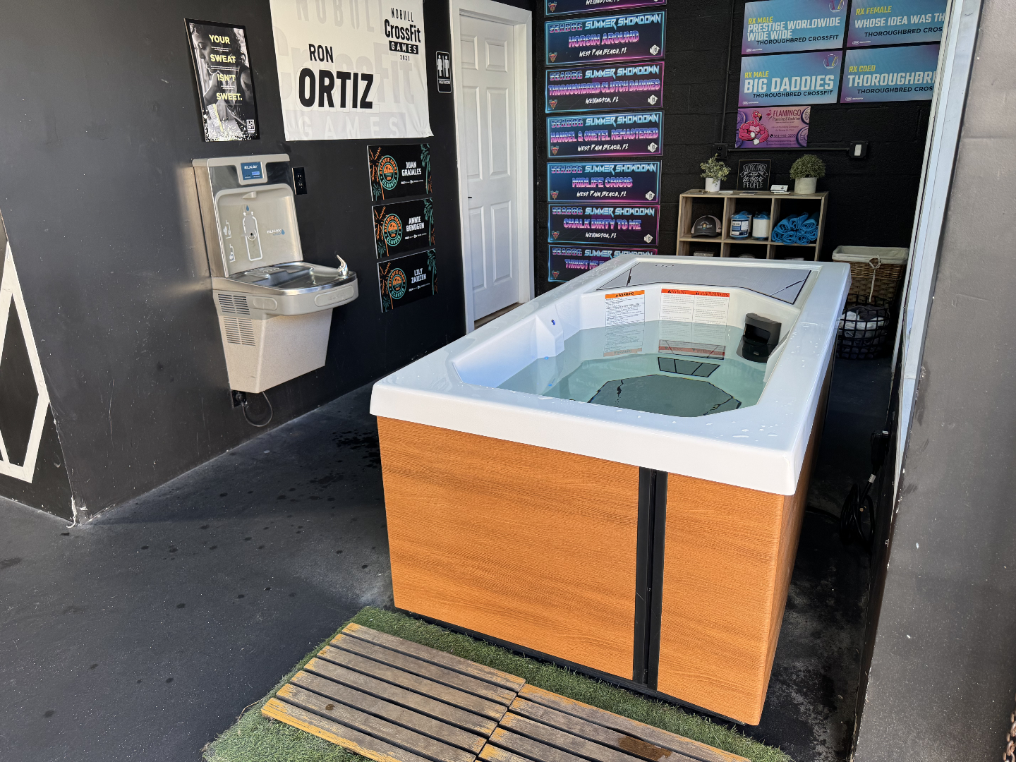 Alpine Terrain in CrossFit Gym