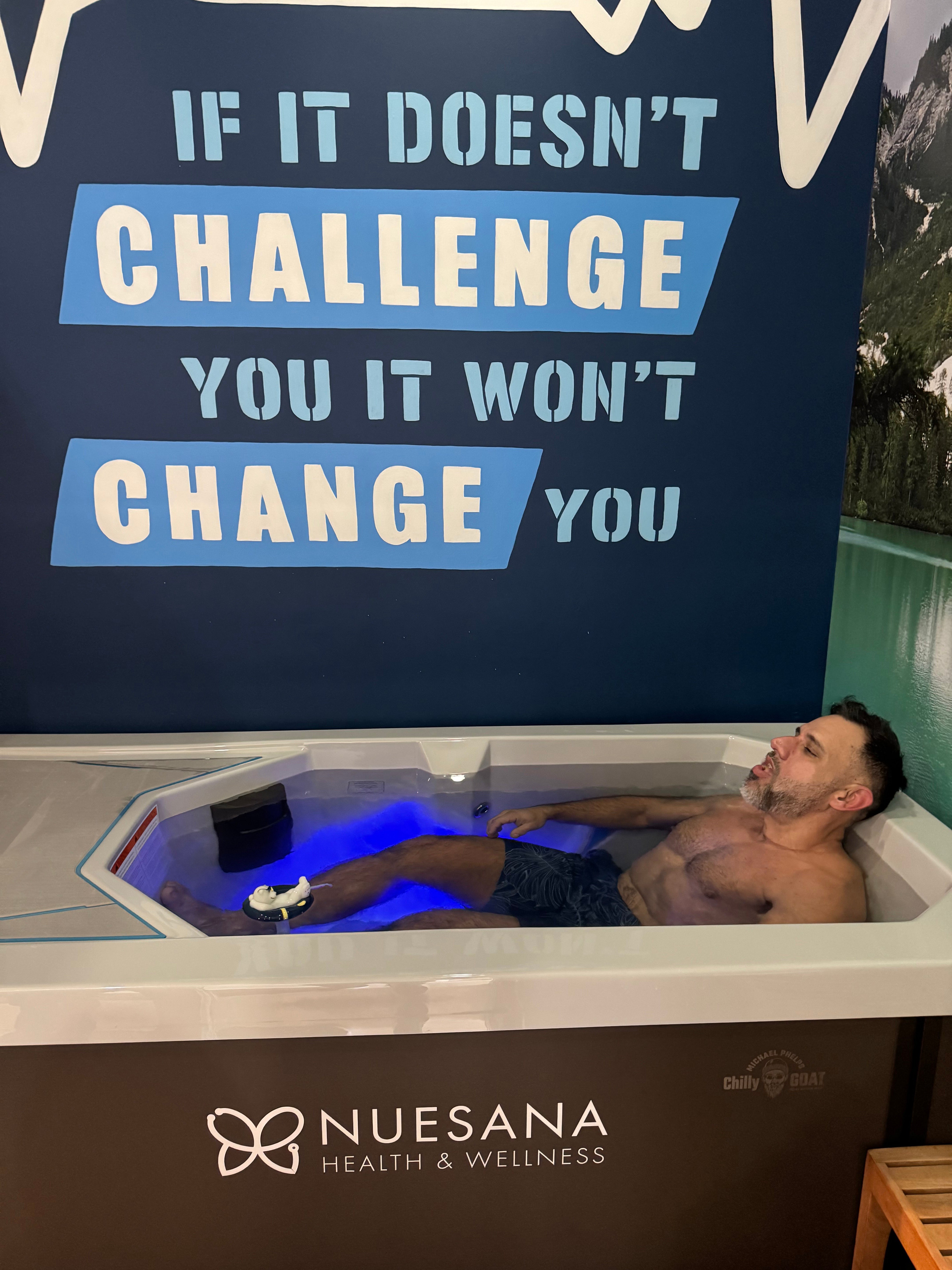 Man Using Alpine in Nuesana Health and Wellness