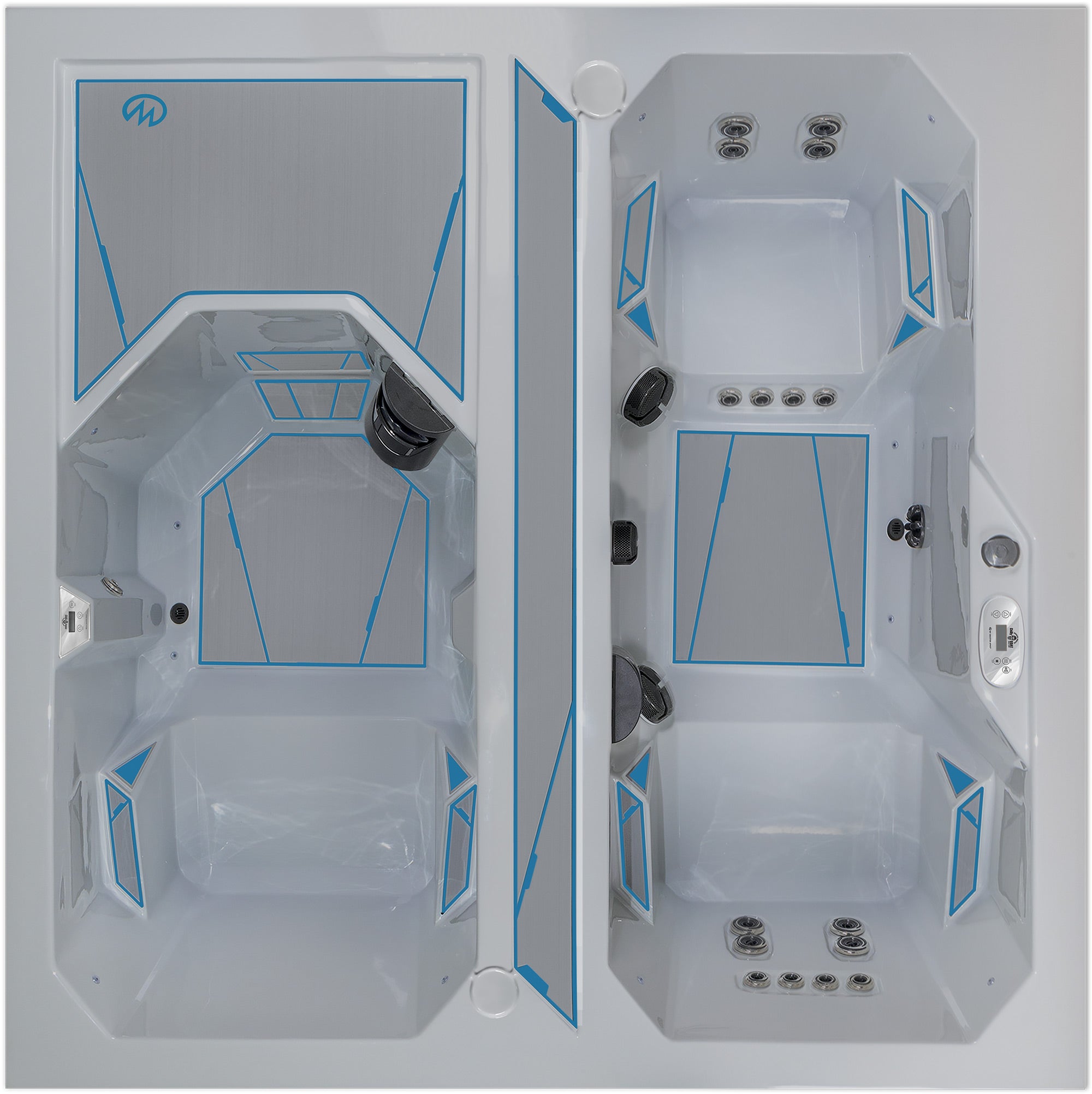 Valaris Glacier: Hot Tub + Cold Tub