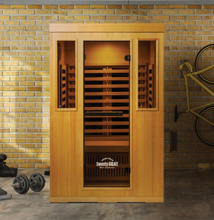 MP2 sauna in home gym