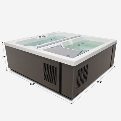 Valaris Glacier: Hot Tub + Cold Tub