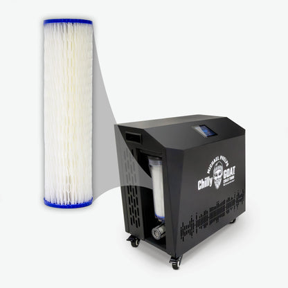 Chiller Filter in use