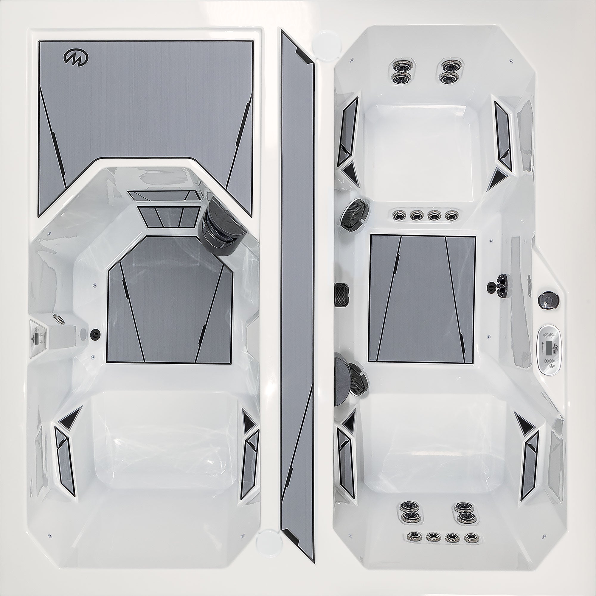 Valaris Terrain: Hot Tub + Cold Tub (Clearance) - MasterSpas, LLC
