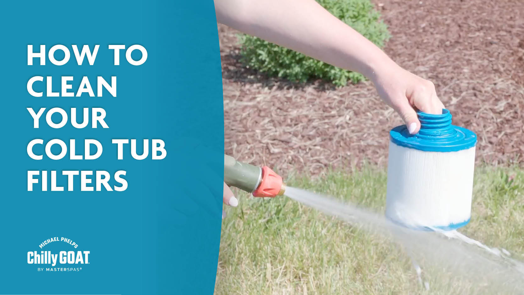 How to clean your cold tub filters