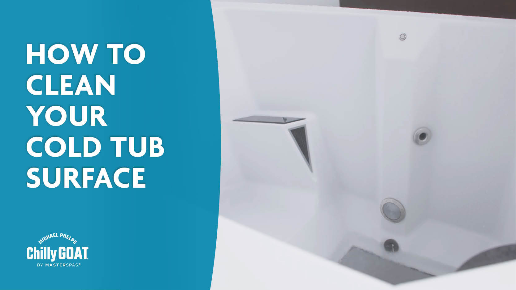 How to clean your cold tub surface